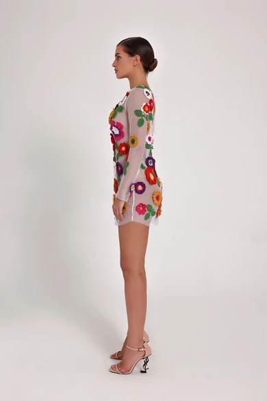 FLOR  handmade mini ruha