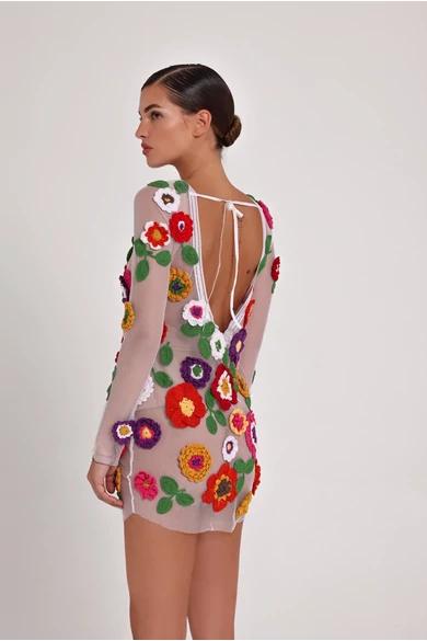 FLOR  handmade mini ruha
